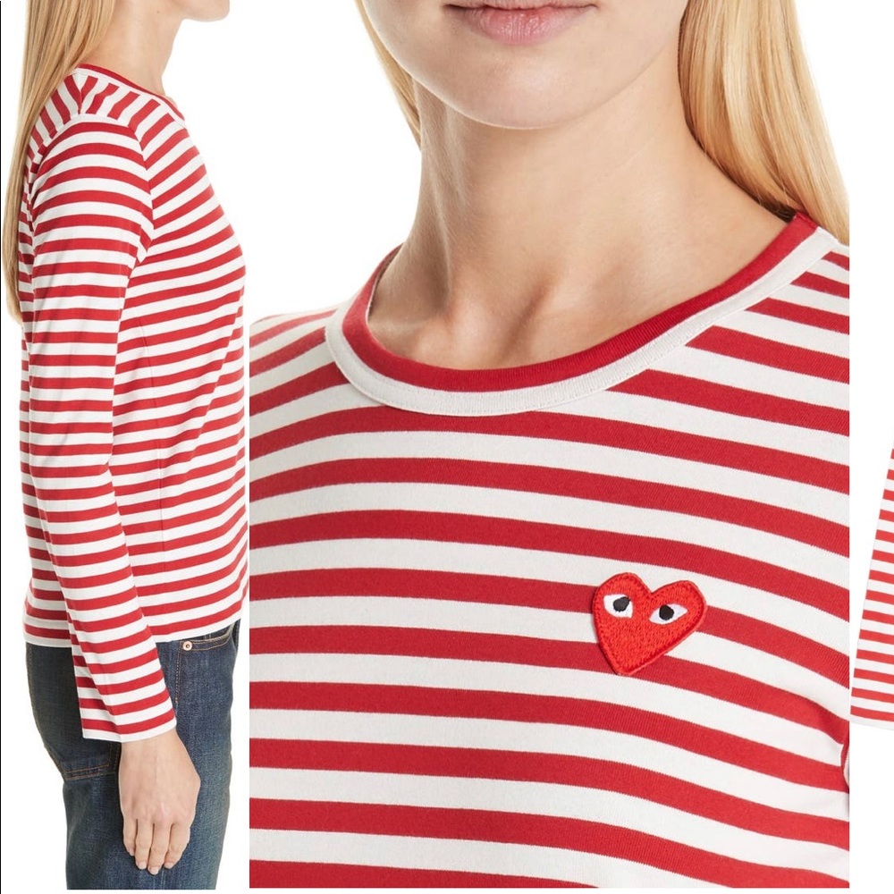 Commes des Garçons PLAY tee